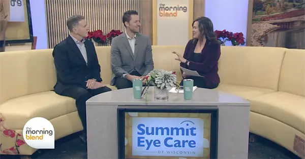 summit eye wisconsin featured on the morning blend television show